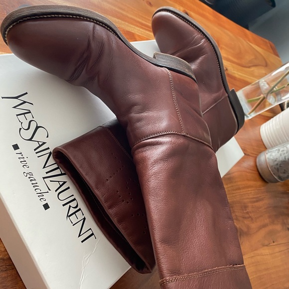 YSL Leather Boots - Picture 2 of 10